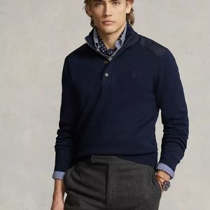 POLO RALPH LAUREN Men's Cotton Hybrid Sweater